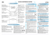 Whirlpool GT 283 Guide De Référence Rapide