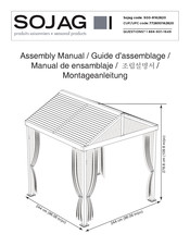 Sojag 772830162820 Guide D'assemblage