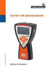 sewerin EX-TEC PM 500 Notice D'utilisation