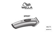 Wella Professionals XPERT HS 71 Mode D'emploi