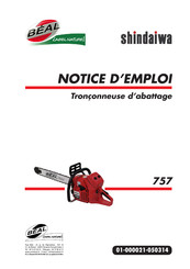 Shindaiwa 757 Notice D'emploi