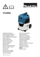 Makita VC2000L Notice D'utilisation D'origine