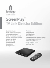 Iomega ScreenPlay TV Link Director Edition Guide De Démarrage Rapide