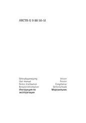 AEG ARCTIS G 9 88 50-5I Notice D'utilisation