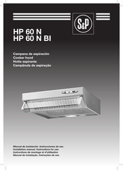 S&P HP 60 N Instructions De Montage Et D'utilisation