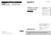 Sony Bravia KDL-55EX500 Mode D'emploi