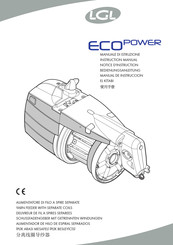 LGL ECOPOWER Notice D'instruction