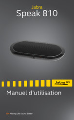 GN Netcom Jabra Speak 810 Manuel D'utilisation