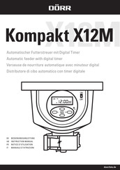 Dörr Kompakt X12M Notice D'utilisation
