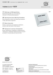 S+S Regeltechnik THERMASGARD FSTF Notice D'utilisation