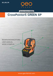 geo-FENNEL CrossPointer5 SP Mode D'emploi