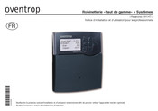 Oventrop Regtronic RH HT Notice D'installation Et D'utilisation