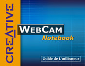 Creative WEBCAM Notebook Guide De L'utilisateur