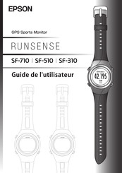 Epson RUNSENSE SF-310 Guide De L'utilisateur