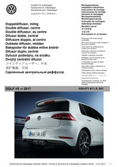 Volkswagen 5G0.071.611.A .041 Instructions De Montage