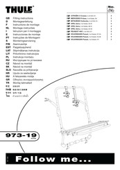 Thule 973-19 Instructions De Montage