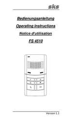 sks FS 4510 Notice D'utilisation