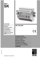 Rittal SK 3120.200 Notice D'emploi