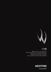 Westfire WF35 Notice D'installation Et D'utilisation