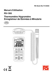 RS RS-1365 Manuel D'utilisation