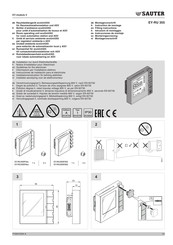 Sauter EY-RU 355 Instructions De Montage