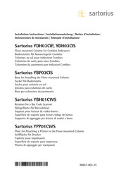 Sartorius YDH03CIS Notice D'utilisation