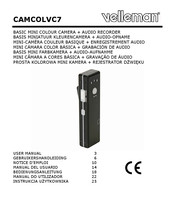Velleman CAMCOLVC7 Notice D'emploi