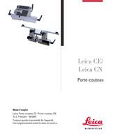 Leica Microsystems CE Mode D'emploi