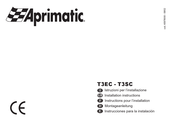 Aprimatic T3EC Instructions Pour L'installation