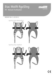 Molift Etac Molift RgoSling Manuel D'utilisation