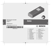 Bosch Zamo Notice Originale
