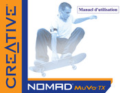 Creative NOMAD MuVo TX Manuel D'utilisation