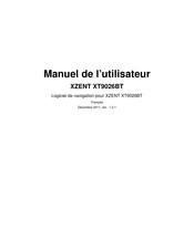 XZENT XT9026BT Manuel De L'utilisateur