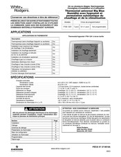 White-Rodgers 1F95-1291 Consignes D'installation Et D'utilisation