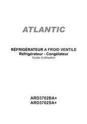 Atlantic ARD3702SA+ Guide D'utilisation