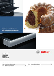 Bosch HCE744323 Notice D'utilisation
