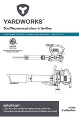 Yardworks 060-3057-4 Guide D'utilisation