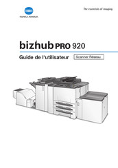 Konica Minolta bizhub PRO 920 Guide De L'utilisateur