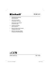 EINHELL CC-AC 12 V Instructions D'origine