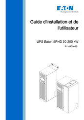 Eaton 9PHD Guide D'installation Et De L'utilisateur