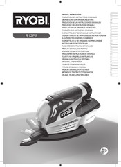 Ryobi R12PS Traduction Des Instructions Originales