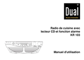 Dual KR 103 Manuel D'utilisation