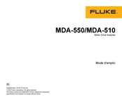 Fluke MDA-550 Mode D'emploi