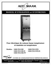 Alto-Shaam 1000-TH-I/HD/PT Manuel D'utilisation Et D'entretien