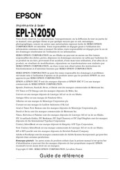 Epson EPL-N2050 Guide De Référence
