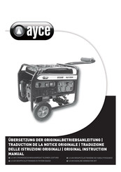 Ayce GG3480 Traduction De La Notice Originale