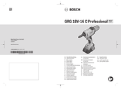 Bosch GRG 18V-16 C Professional Notice Originale