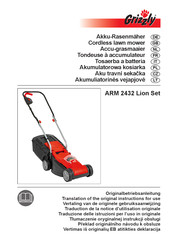 Grizzly ARM 2432 Lion Set Traduction De La Notice D'utilisation Originale