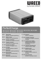 Dometic GROUP WAECO PerfectCharge MCA1280 Instructions De Montage Et De Service