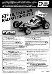 Kyosho EP ULTIMA RB RACING SPORTS Manuel D'instructions